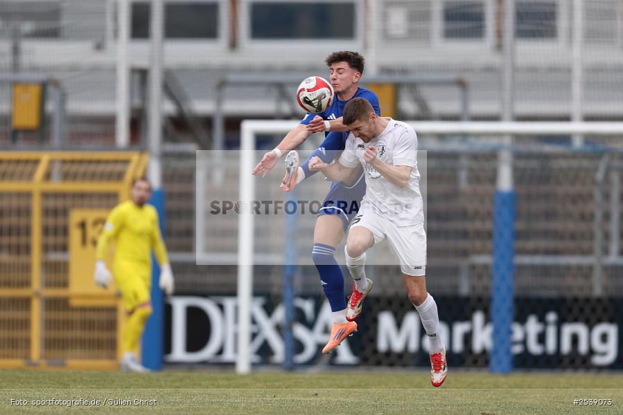 Stadion am Schönbusch, Aschaffenburg, 28.02.2026, sport, BFV, Fussball, 21. Spieltag, Regionalliga Bayern, TSV Schwaben Augsburg, SV Viktoria Aschaffenburg - Bild-ID: 2539073