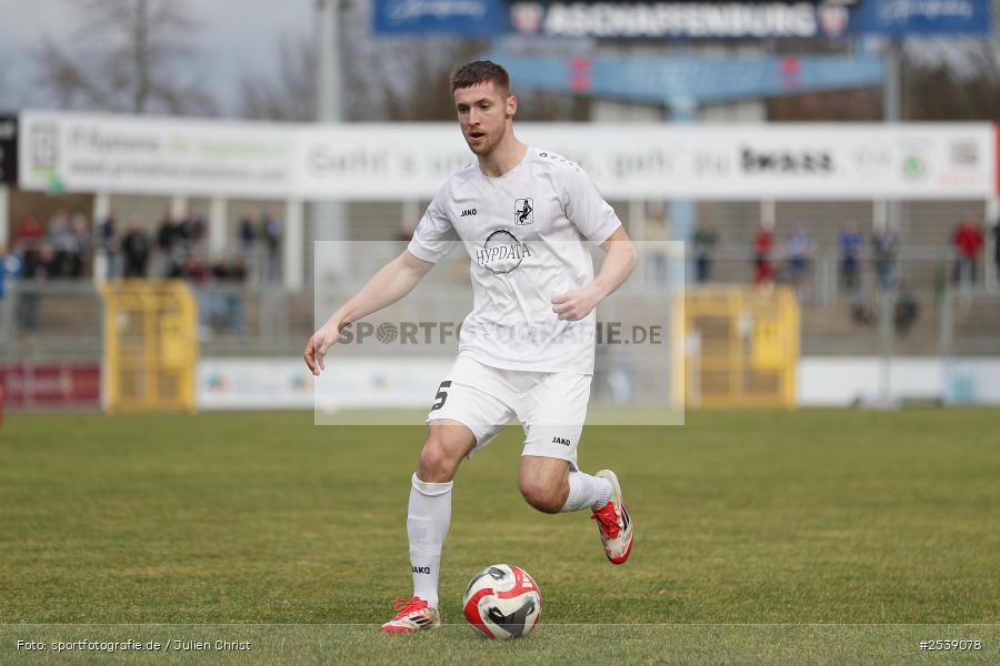 Stadion am Schönbusch, Aschaffenburg, 28.02.2026, sport, BFV, Fussball, 21. Spieltag, Regionalliga Bayern, TSV Schwaben Augsburg, SV Viktoria Aschaffenburg - Bild-ID: 2539078