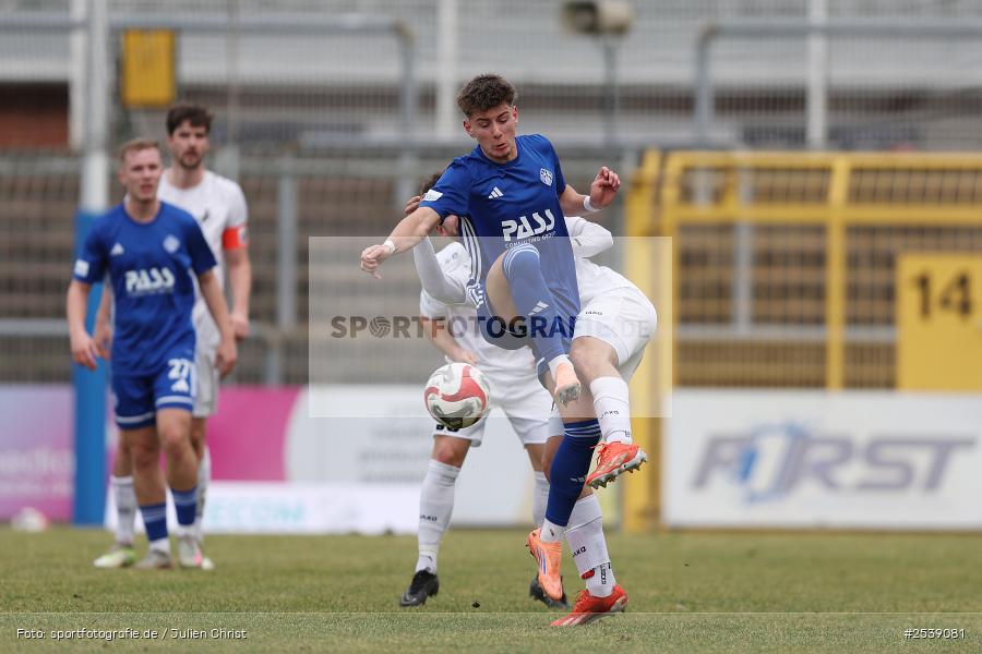 Stadion am Schönbusch, Aschaffenburg, 28.02.2026, sport, BFV, Fussball, 21. Spieltag, Regionalliga Bayern, TSV Schwaben Augsburg, SV Viktoria Aschaffenburg - Bild-ID: 2539081