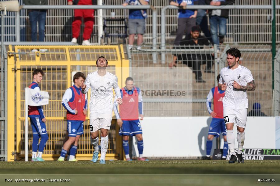 Stadion am Schönbusch, Aschaffenburg, 28.02.2026, sport, BFV, Fussball, 21. Spieltag, Regionalliga Bayern, TSV Schwaben Augsburg, SV Viktoria Aschaffenburg - Bild-ID: 2539106