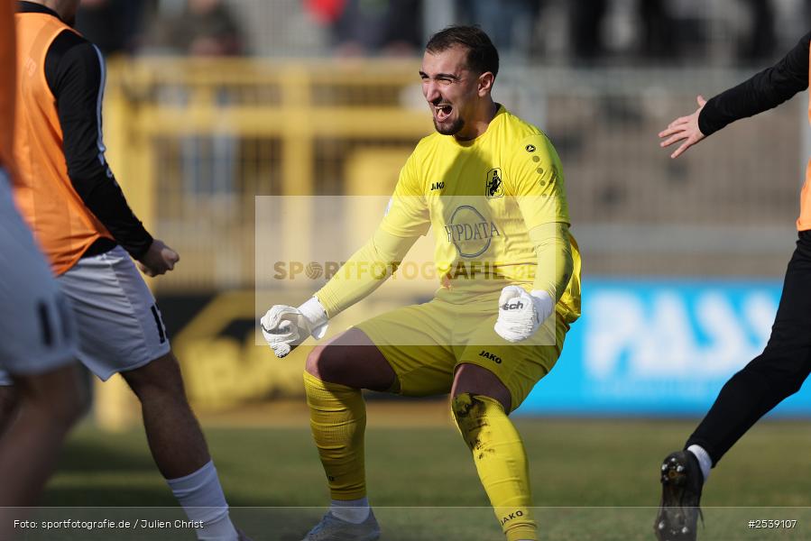 Stadion am Schönbusch, Aschaffenburg, 28.02.2026, sport, BFV, Fussball, 21. Spieltag, Regionalliga Bayern, TSV Schwaben Augsburg, SV Viktoria Aschaffenburg - Bild-ID: 2539107
