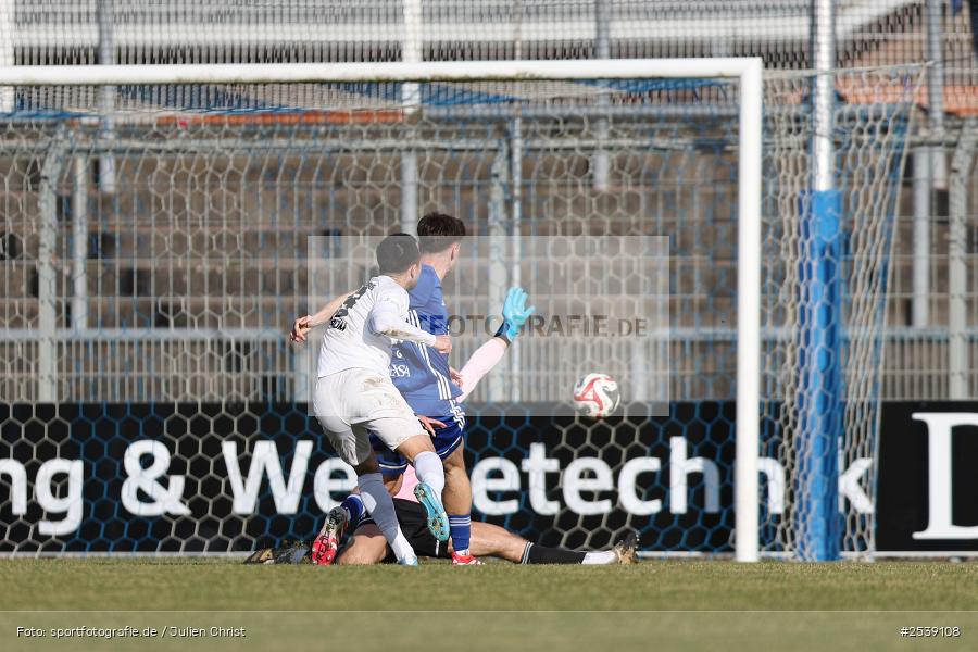 Stadion am Schönbusch, Aschaffenburg, 28.02.2026, sport, BFV, Fussball, 21. Spieltag, Regionalliga Bayern, TSV Schwaben Augsburg, SV Viktoria Aschaffenburg - Bild-ID: 2539108