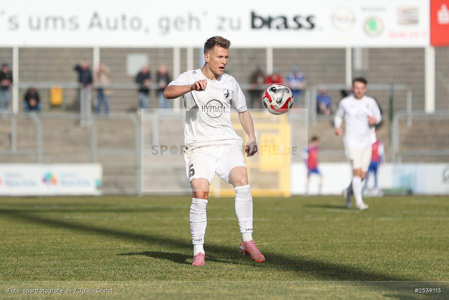 Stadion am Schönbusch, Aschaffenburg, 28.02.2026, sport, BFV, Fussball, 21. Spieltag, Regionalliga Bayern, TSV Schwaben Augsburg, SV Viktoria Aschaffenburg - Bild-ID: 2539113