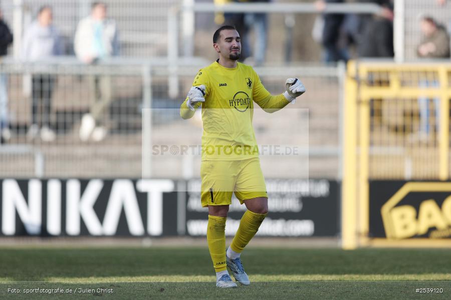 Stadion am Schönbusch, Aschaffenburg, 28.02.2026, sport, BFV, Fussball, 21. Spieltag, Regionalliga Bayern, TSV Schwaben Augsburg, SV Viktoria Aschaffenburg - Bild-ID: 2539120
