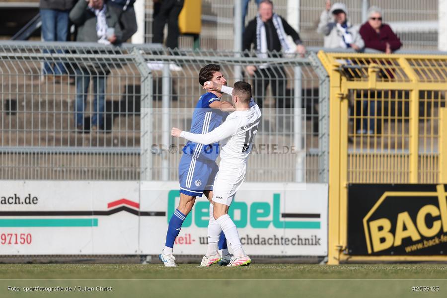 Stadion am Schönbusch, Aschaffenburg, 28.02.2026, sport, BFV, Fussball, 21. Spieltag, Regionalliga Bayern, TSV Schwaben Augsburg, SV Viktoria Aschaffenburg - Bild-ID: 2539123