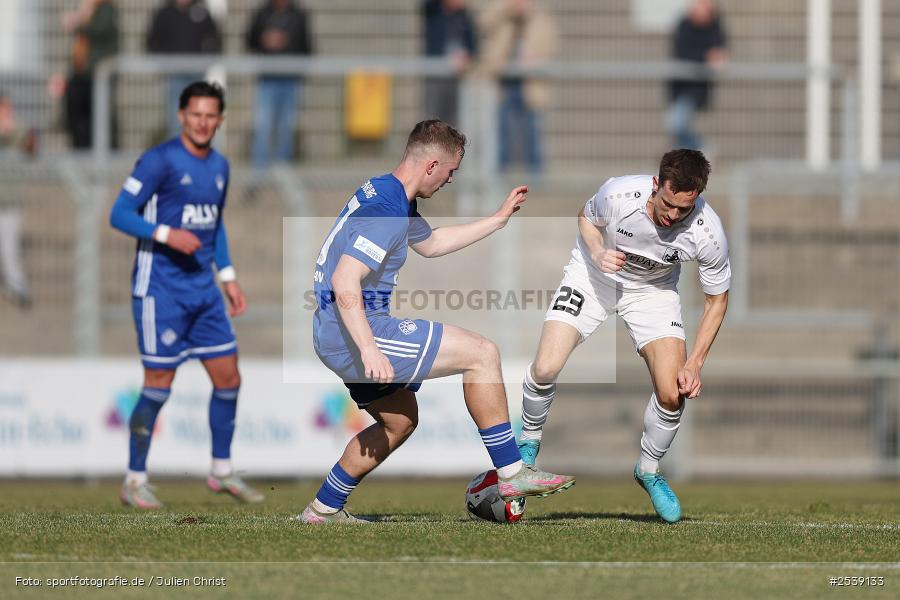 Stadion am Schönbusch, Aschaffenburg, 28.02.2026, sport, BFV, Fussball, 21. Spieltag, Regionalliga Bayern, TSV Schwaben Augsburg, SV Viktoria Aschaffenburg - Bild-ID: 2539133