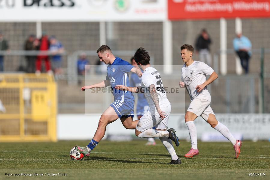 sport, TSV Schwaben Augsburg, Stadion am Schönbusch, SV Viktoria Aschaffenburg, Regionalliga Bayern, Fussball, BFV, Aschaffenburg, 28.02.2026, 21. Spieltag - Bild-ID: 2539139