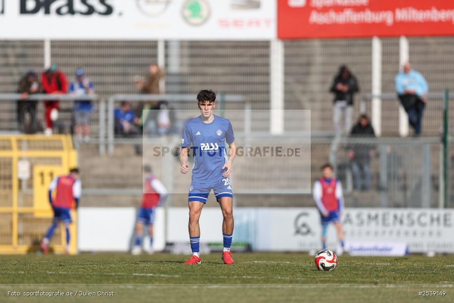 sport, TSV Schwaben Augsburg, Stadion am Schönbusch, SV Viktoria Aschaffenburg, Regionalliga Bayern, Fussball, BFV, Aschaffenburg, 28.02.2026, 21. Spieltag - Bild-ID: 2539149