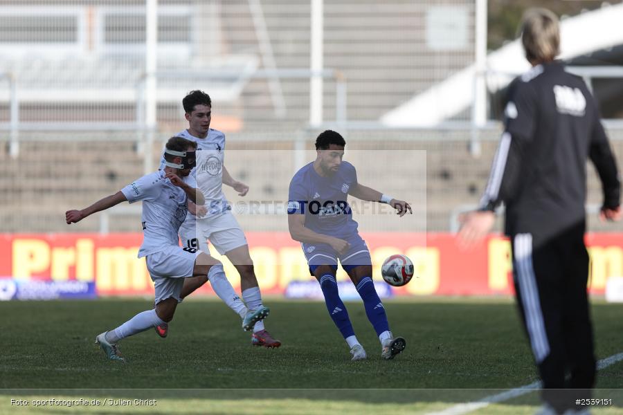 sport, TSV Schwaben Augsburg, Stadion am Schönbusch, SV Viktoria Aschaffenburg, Regionalliga Bayern, Fussball, BFV, Aschaffenburg, 28.02.2026, 21. Spieltag - Bild-ID: 2539151