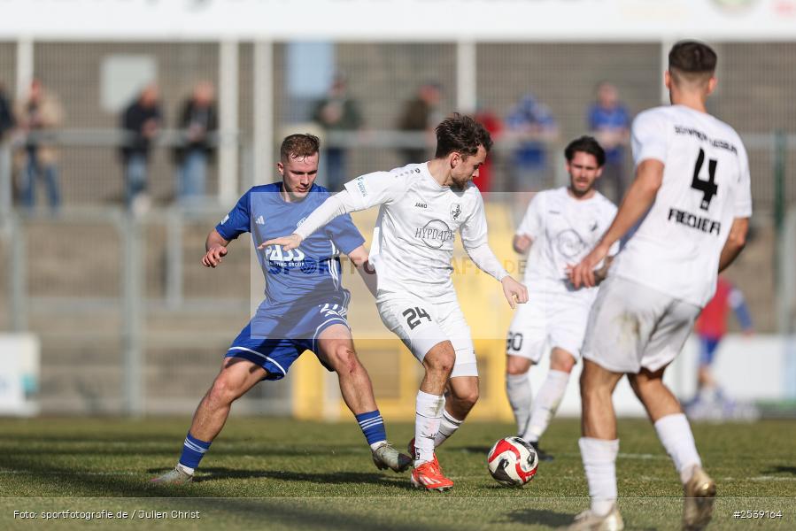 sport, TSV Schwaben Augsburg, Stadion am Schönbusch, SV Viktoria Aschaffenburg, Regionalliga Bayern, Fussball, BFV, Aschaffenburg, 28.02.2026, 21. Spieltag - Bild-ID: 2539164