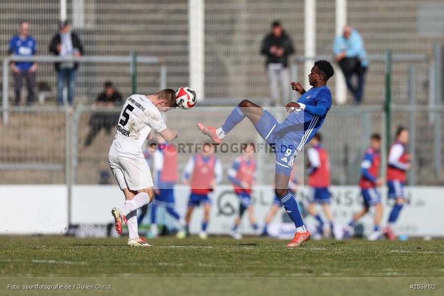 sport, TSV Schwaben Augsburg, Stadion am Schönbusch, SV Viktoria Aschaffenburg, Regionalliga Bayern, Fussball, BFV, Aschaffenburg, 28.02.2026, 21. Spieltag - Bild-ID: 2539172