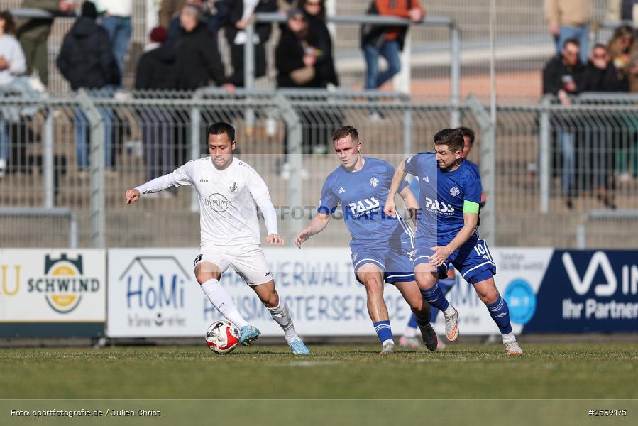 sport, TSV Schwaben Augsburg, Stadion am Schönbusch, SV Viktoria Aschaffenburg, Regionalliga Bayern, Fussball, BFV, Aschaffenburg, 28.02.2026, 21. Spieltag - Bild-ID: 2539175