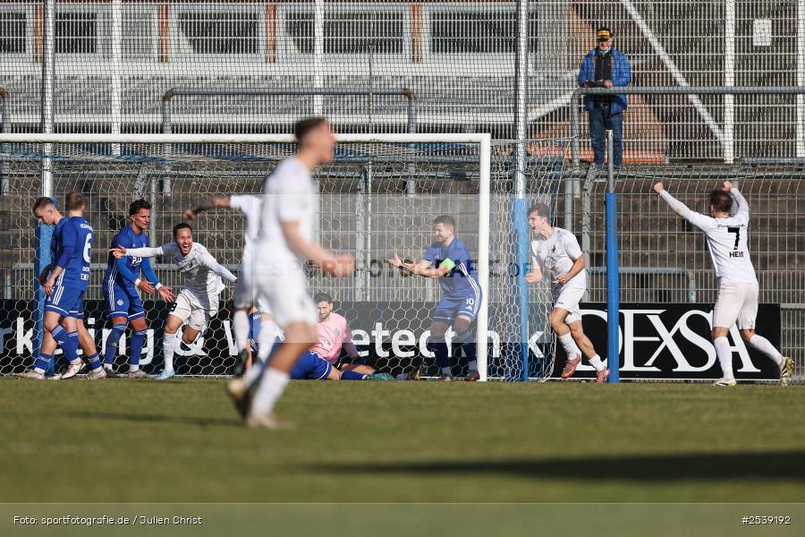 sport, TSV Schwaben Augsburg, Stadion am Schönbusch, SV Viktoria Aschaffenburg, Regionalliga Bayern, Fussball, BFV, Aschaffenburg, 28.02.2026, 21. Spieltag - Bild-ID: 2539192