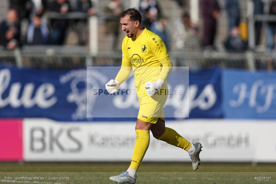 sport, TSV Schwaben Augsburg, Stadion am Schönbusch, SV Viktoria Aschaffenburg, Regionalliga Bayern, Fussball, BFV, Aschaffenburg, 28.02.2026, 21. Spieltag - Bild-ID: 2539197