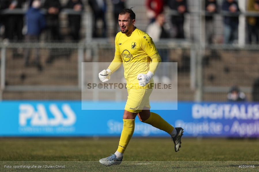 sport, TSV Schwaben Augsburg, Stadion am Schönbusch, SV Viktoria Aschaffenburg, Regionalliga Bayern, Fussball, BFV, Aschaffenburg, 28.02.2026, 21. Spieltag - Bild-ID: 2539198