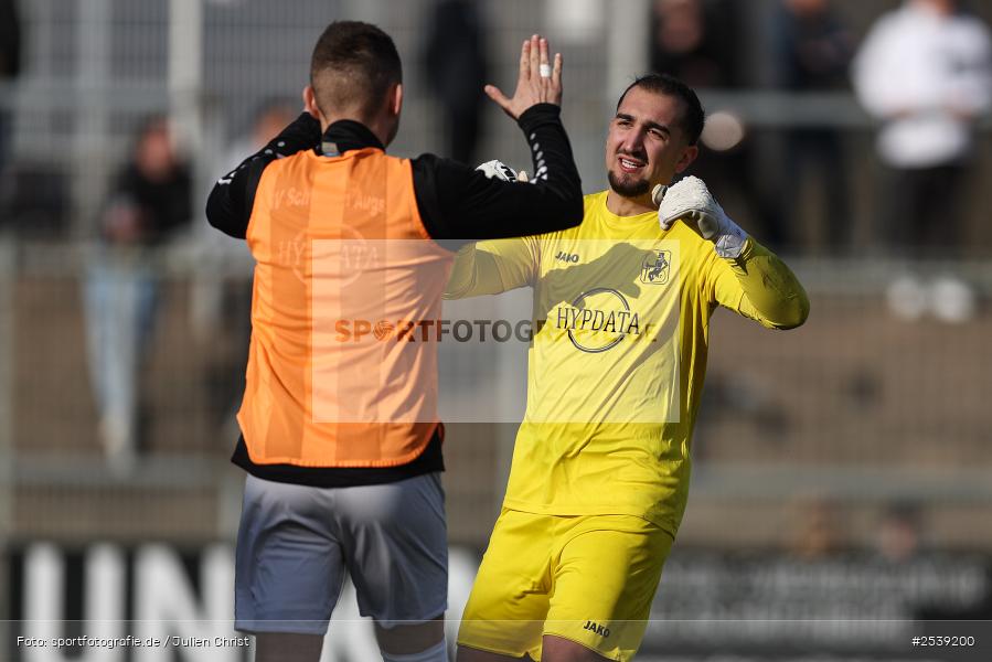sport, TSV Schwaben Augsburg, Stadion am Schönbusch, SV Viktoria Aschaffenburg, Regionalliga Bayern, Fussball, BFV, Aschaffenburg, 28.02.2026, 21. Spieltag - Bild-ID: 2539200