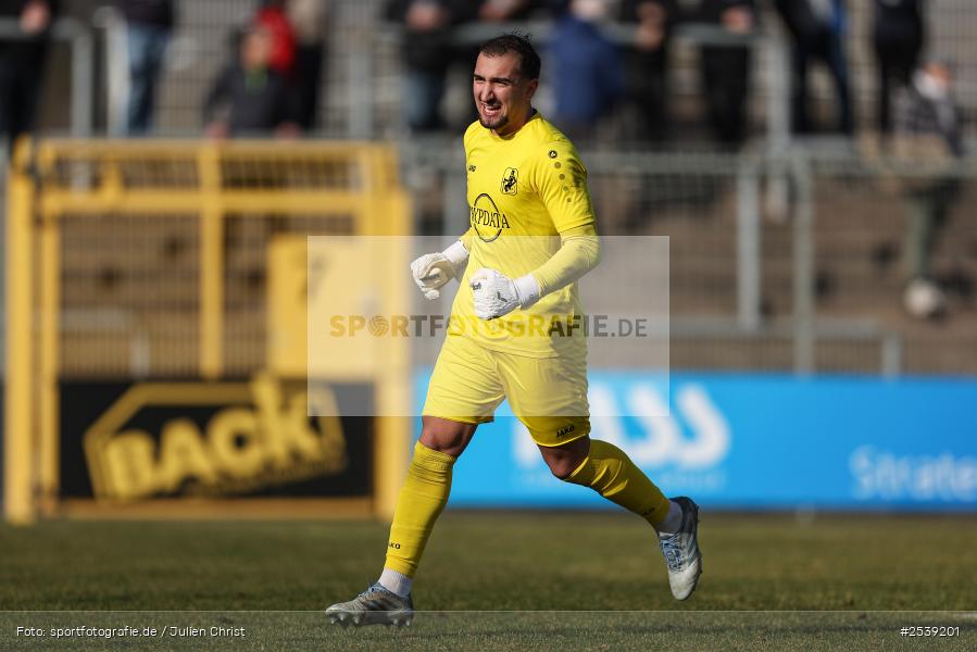 sport, TSV Schwaben Augsburg, Stadion am Schönbusch, SV Viktoria Aschaffenburg, Regionalliga Bayern, Fussball, BFV, Aschaffenburg, 28.02.2026, 21. Spieltag - Bild-ID: 2539201