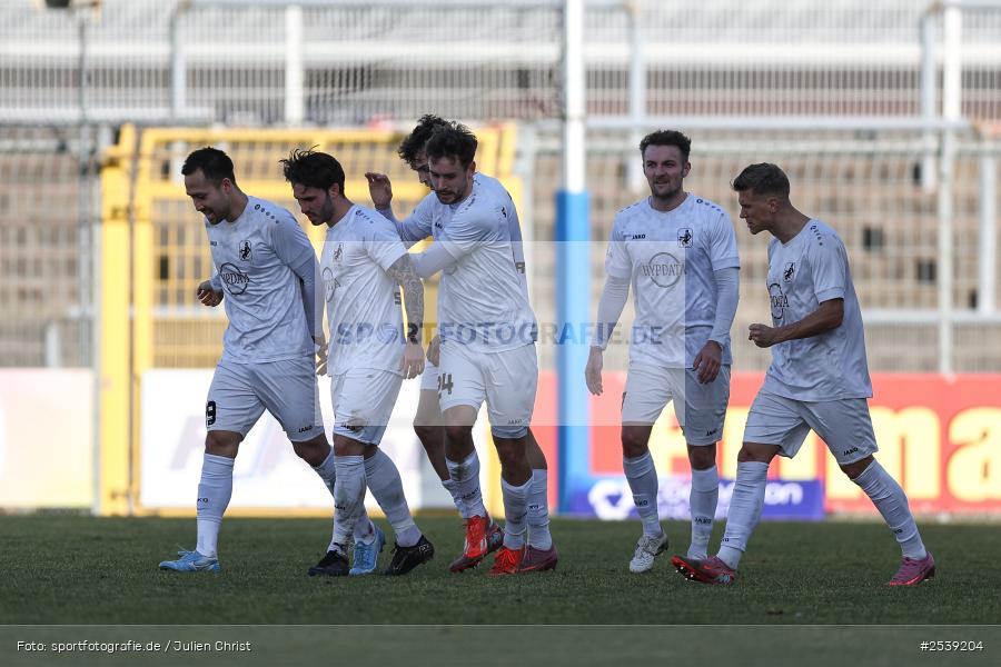 sport, TSV Schwaben Augsburg, Stadion am Schönbusch, SV Viktoria Aschaffenburg, Regionalliga Bayern, Fussball, BFV, Aschaffenburg, 28.02.2026, 21. Spieltag - Bild-ID: 2539204