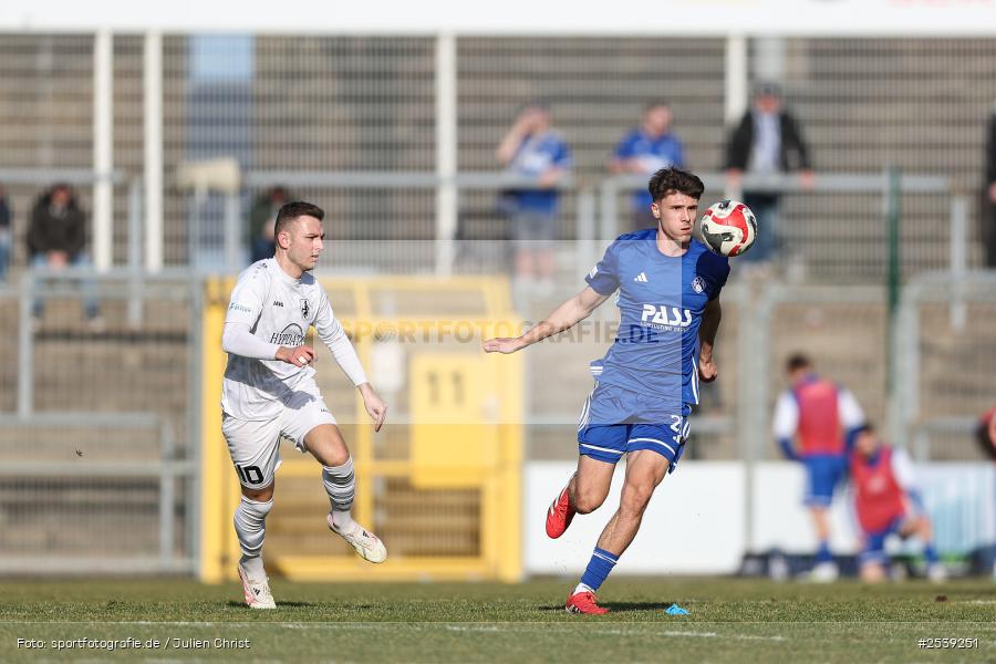 sport, TSV Schwaben Augsburg, Stadion am Schönbusch, SV Viktoria Aschaffenburg, Regionalliga Bayern, Fussball, BFV, Aschaffenburg, 28.02.2026, 21. Spieltag - Bild-ID: 2539251