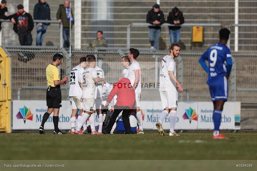 sport, TSV Schwaben Augsburg, Stadion am Schönbusch, SV Viktoria Aschaffenburg, Regionalliga Bayern, Fussball, BFV, Aschaffenburg, 28.02.2026, 21. Spieltag - Bild-ID: 2539259