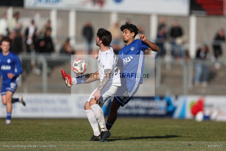 sport, TSV Schwaben Augsburg, Stadion am Schönbusch, SV Viktoria Aschaffenburg, Regionalliga Bayern, Fussball, BFV, Aschaffenburg, 28.02.2026, 21. Spieltag - Bild-ID: 2539263