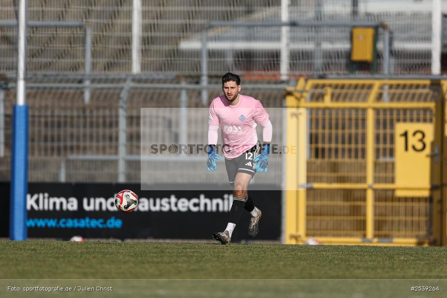 sport, TSV Schwaben Augsburg, Stadion am Schönbusch, SV Viktoria Aschaffenburg, Regionalliga Bayern, Fussball, BFV, Aschaffenburg, 28.02.2026, 21. Spieltag - Bild-ID: 2539264