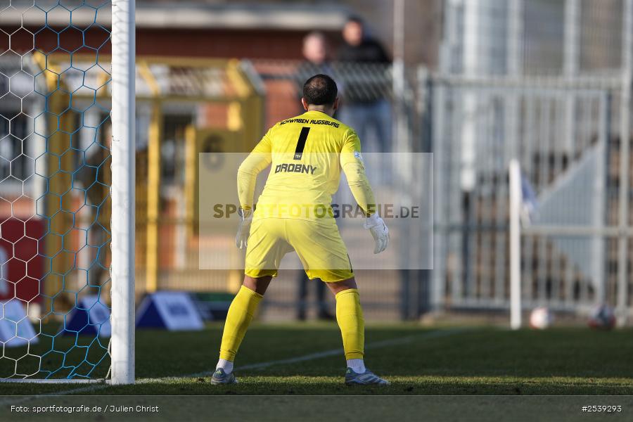 sport, TSV Schwaben Augsburg, Stadion am Schönbusch, SV Viktoria Aschaffenburg, Regionalliga Bayern, Fussball, BFV, Aschaffenburg, 28.02.2026, 21. Spieltag - Bild-ID: 2539293