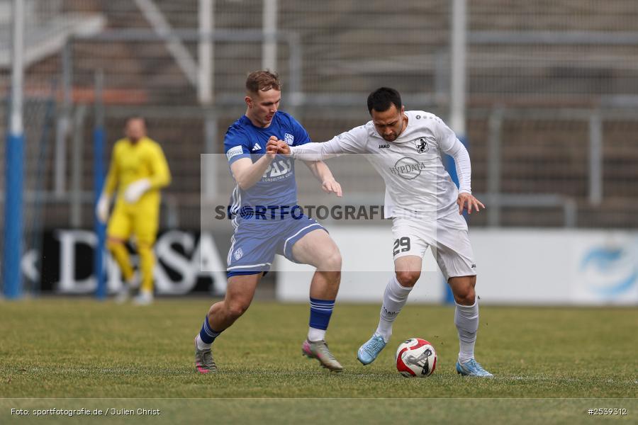 sport, TSV Schwaben Augsburg, Stadion am Schönbusch, SV Viktoria Aschaffenburg, Regionalliga Bayern, Fussball, BFV, Aschaffenburg, 28.02.2026, 21. Spieltag - Bild-ID: 2539312