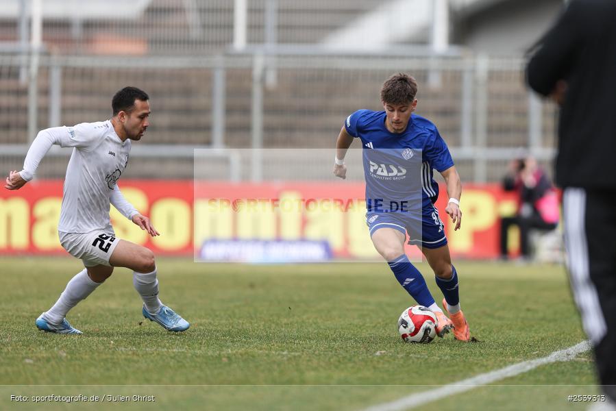 sport, TSV Schwaben Augsburg, Stadion am Schönbusch, SV Viktoria Aschaffenburg, Regionalliga Bayern, Fussball, BFV, Aschaffenburg, 28.02.2026, 21. Spieltag - Bild-ID: 2539313