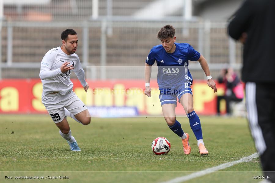 sport, TSV Schwaben Augsburg, Stadion am Schönbusch, SV Viktoria Aschaffenburg, Regionalliga Bayern, Fussball, BFV, Aschaffenburg, 28.02.2026, 21. Spieltag - Bild-ID: 2539316