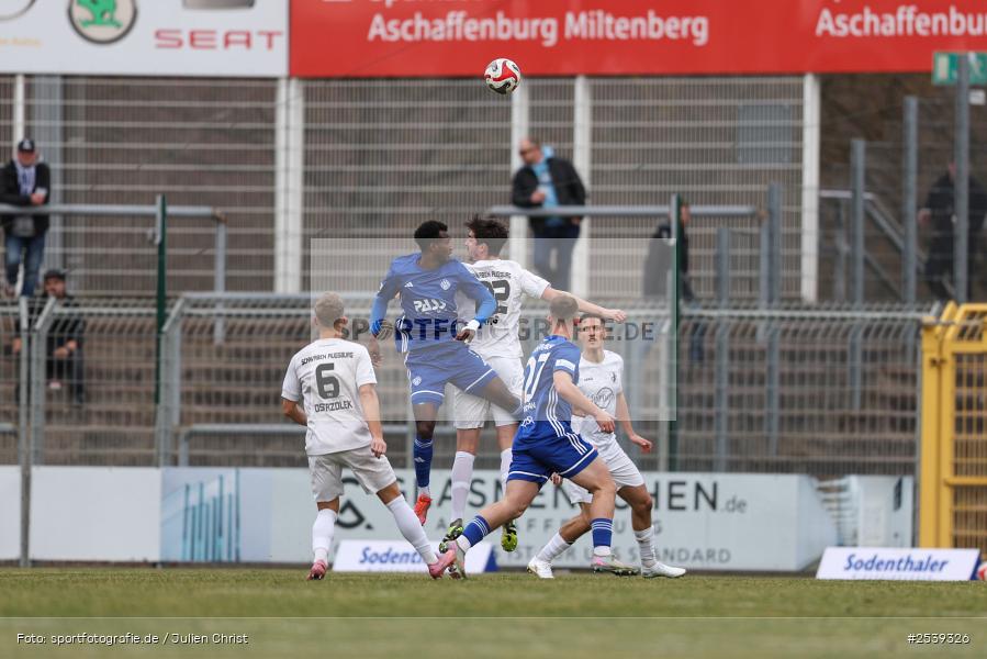 sport, TSV Schwaben Augsburg, Stadion am Schönbusch, SV Viktoria Aschaffenburg, Regionalliga Bayern, Fussball, BFV, Aschaffenburg, 28.02.2026, 21. Spieltag - Bild-ID: 2539326
