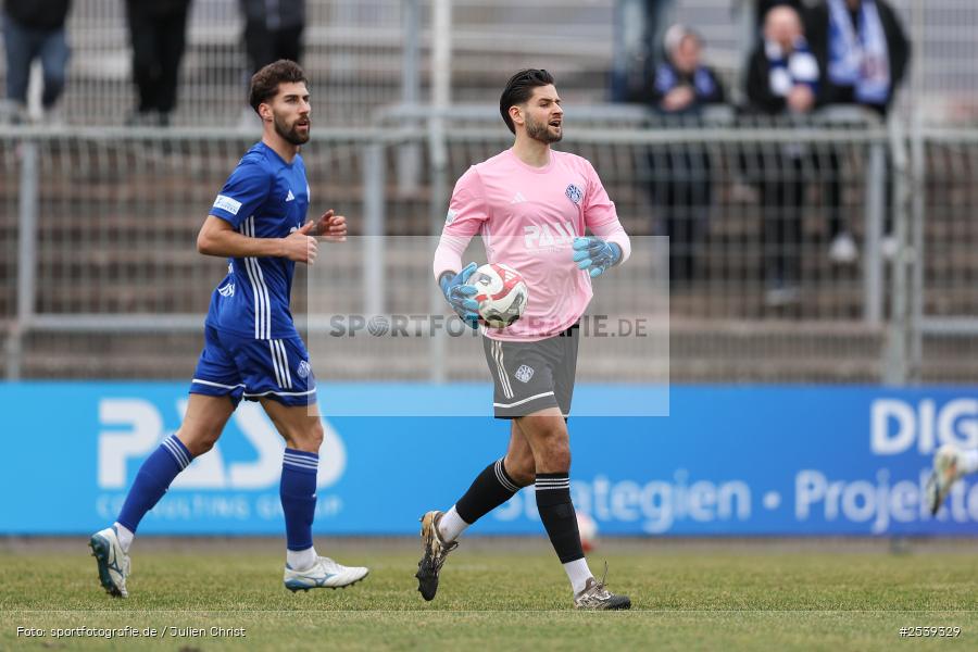 sport, TSV Schwaben Augsburg, Stadion am Schönbusch, SV Viktoria Aschaffenburg, Regionalliga Bayern, Fussball, BFV, Aschaffenburg, 28.02.2026, 21. Spieltag - Bild-ID: 2539329