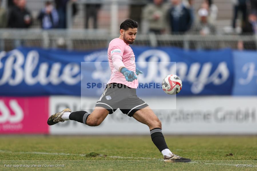 sport, TSV Schwaben Augsburg, Stadion am Schönbusch, SV Viktoria Aschaffenburg, Regionalliga Bayern, Fussball, BFV, Aschaffenburg, 28.02.2026, 21. Spieltag - Bild-ID: 2539340