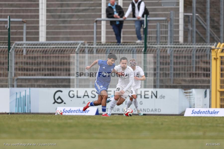 sport, TSV Schwaben Augsburg, Stadion am Schönbusch, SV Viktoria Aschaffenburg, Regionalliga Bayern, Fussball, BFV, Aschaffenburg, 28.02.2026, 21. Spieltag - Bild-ID: 2539345