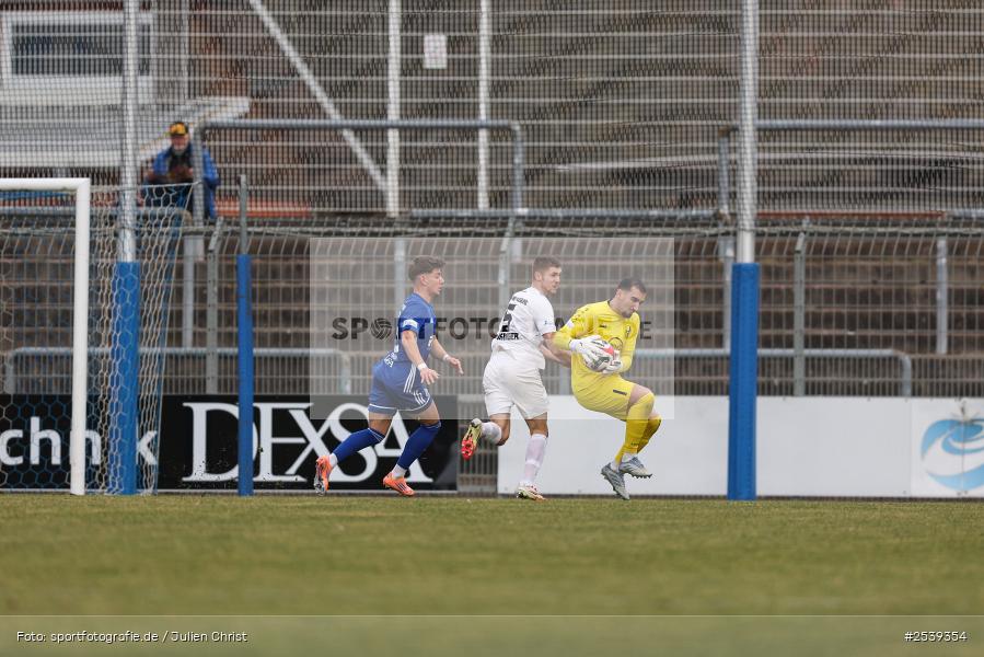 sport, TSV Schwaben Augsburg, Stadion am Schönbusch, SV Viktoria Aschaffenburg, Regionalliga Bayern, Fussball, BFV, Aschaffenburg, 28.02.2026, 21. Spieltag - Bild-ID: 2539354