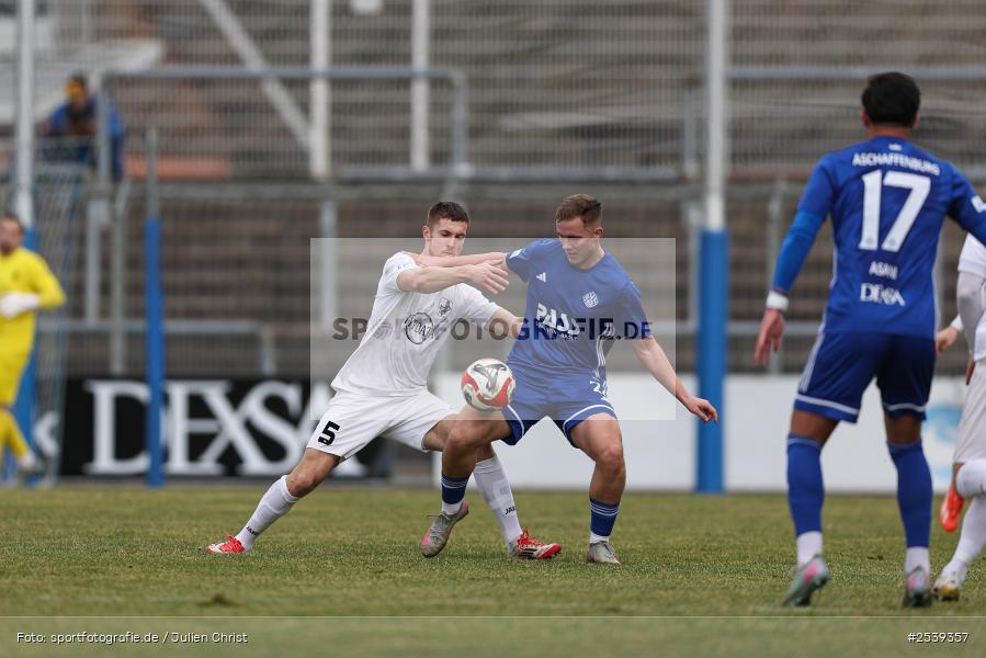 sport, TSV Schwaben Augsburg, Stadion am Schönbusch, SV Viktoria Aschaffenburg, Regionalliga Bayern, Fussball, BFV, Aschaffenburg, 28.02.2026, 21. Spieltag - Bild-ID: 2539357