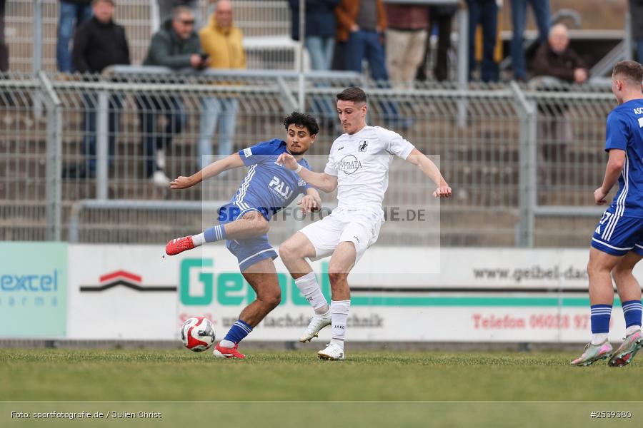sport, TSV Schwaben Augsburg, Stadion am Schönbusch, SV Viktoria Aschaffenburg, Regionalliga Bayern, Fussball, BFV, Aschaffenburg, 28.02.2026, 21. Spieltag - Bild-ID: 2539380