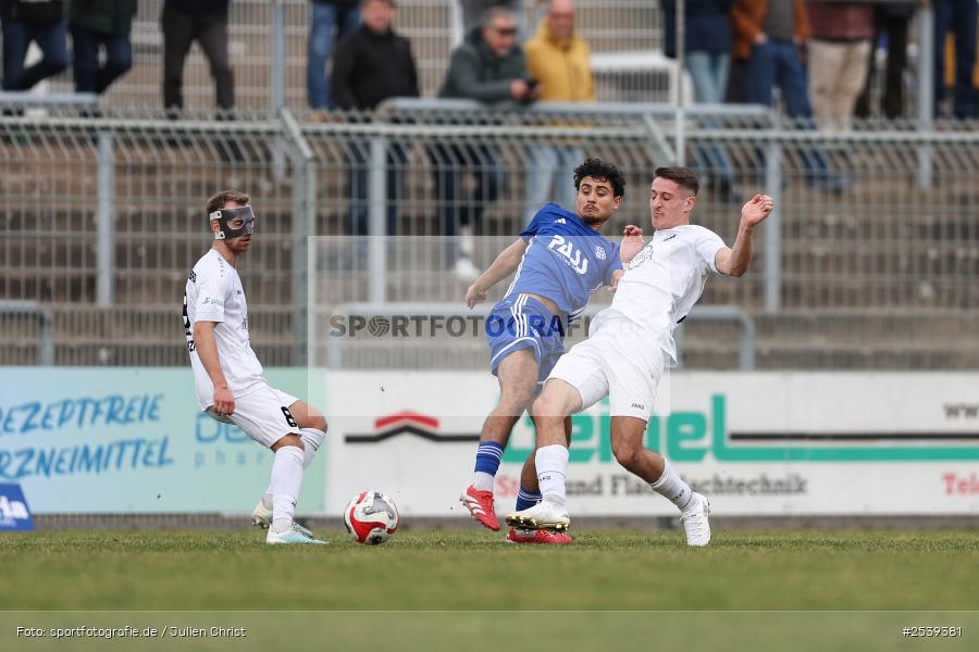 sport, TSV Schwaben Augsburg, Stadion am Schönbusch, SV Viktoria Aschaffenburg, Regionalliga Bayern, Fussball, BFV, Aschaffenburg, 28.02.2026, 21. Spieltag - Bild-ID: 2539381
