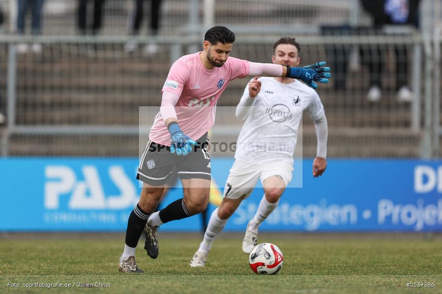 sport, TSV Schwaben Augsburg, Stadion am Schönbusch, SV Viktoria Aschaffenburg, Regionalliga Bayern, Fussball, BFV, Aschaffenburg, 28.02.2026, 21. Spieltag - Bild-ID: 2539386