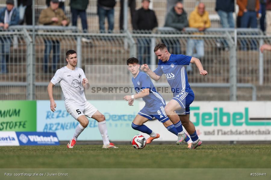 sport, TSV Schwaben Augsburg, Stadion am Schönbusch, SV Viktoria Aschaffenburg, Regionalliga Bayern, Fussball, BFV, Aschaffenburg, 28.02.2026, 21. Spieltag - Bild-ID: 2539411