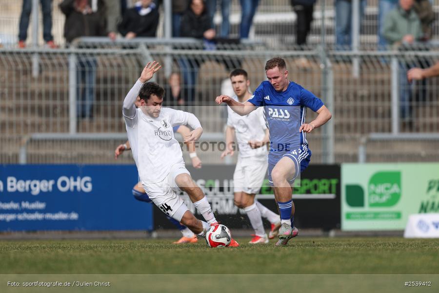 sport, TSV Schwaben Augsburg, Stadion am Schönbusch, SV Viktoria Aschaffenburg, Regionalliga Bayern, Fussball, BFV, Aschaffenburg, 28.02.2026, 21. Spieltag - Bild-ID: 2539412