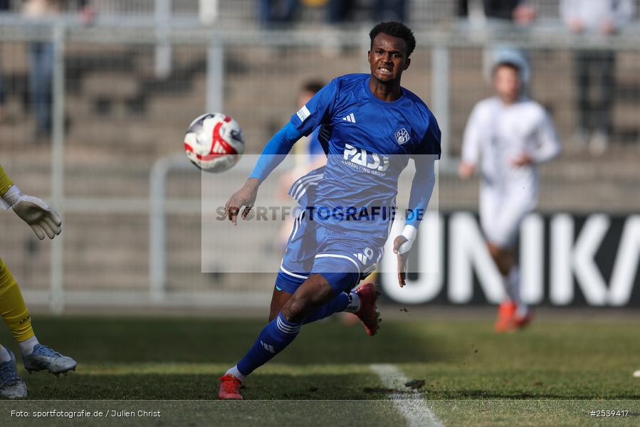 sport, TSV Schwaben Augsburg, Stadion am Schönbusch, SV Viktoria Aschaffenburg, Regionalliga Bayern, Fussball, BFV, Aschaffenburg, 28.02.2026, 21. Spieltag - Bild-ID: 2539417