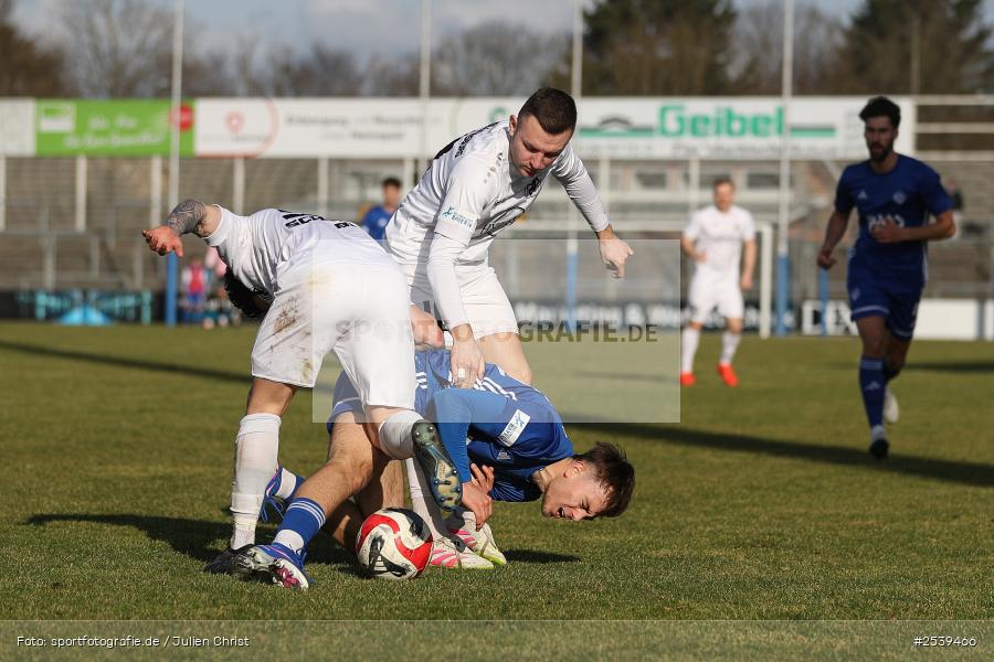 sport, TSV Schwaben Augsburg, Stadion am Schönbusch, SV Viktoria Aschaffenburg, Regionalliga Bayern, Fussball, BFV, Aschaffenburg, 28.02.2026, 21. Spieltag - Bild-ID: 2539466