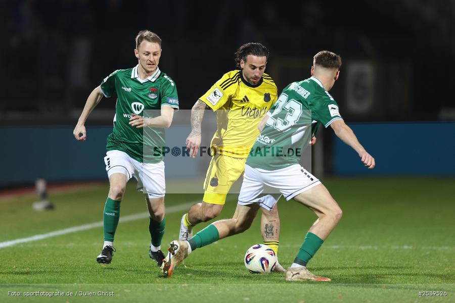 Sachs-Stadion, Schweinfurt, 01.03.2026, sport, DFB, Fussball, 26. Spieltag, 3. Liga, 1. FC Saarbrücken, 1. FC Schweinfurt 1905 - Bild-ID: 2539526