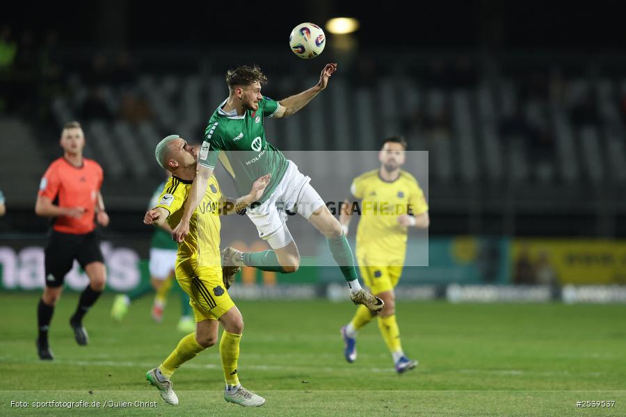 Sachs-Stadion, Schweinfurt, 01.03.2026, sport, DFB, Fussball, 26. Spieltag, 3. Liga, 1. FC Saarbrücken, 1. FC Schweinfurt 1905 - Bild-ID: 2539537