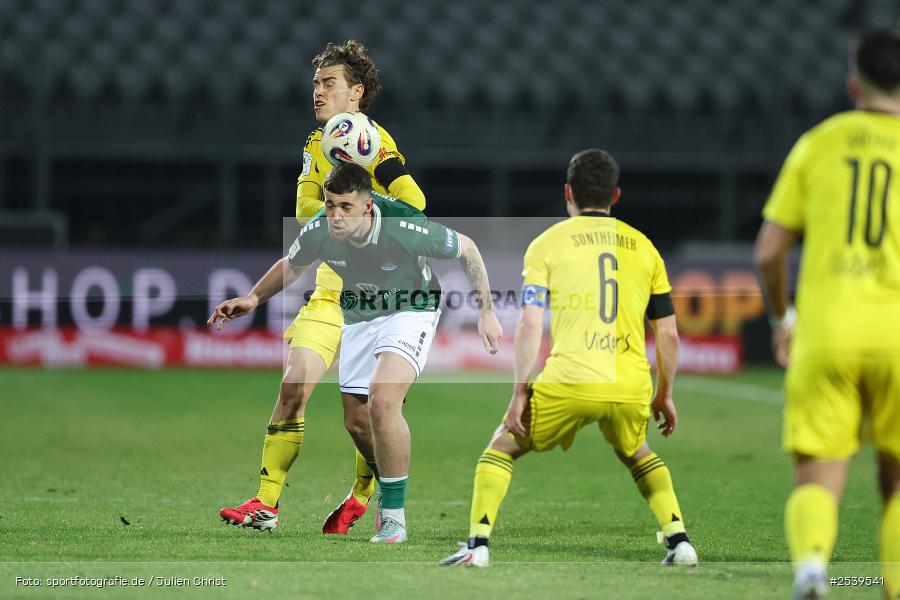 Sachs-Stadion, Schweinfurt, 01.03.2026, sport, DFB, Fussball, 26. Spieltag, 3. Liga, 1. FC Saarbrücken, 1. FC Schweinfurt 1905 - Bild-ID: 2539541