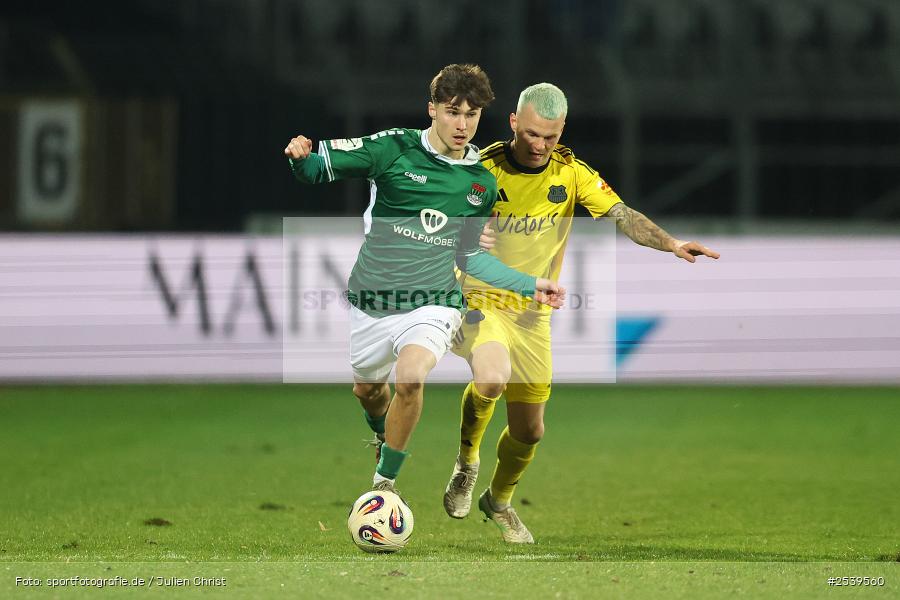 Sachs-Stadion, Schweinfurt, 01.03.2026, sport, DFB, Fussball, 26. Spieltag, 3. Liga, 1. FC Saarbrücken, 1. FC Schweinfurt 1905 - Bild-ID: 2539560