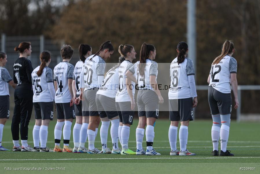 Kunstrasenplatz, Großrinderfeld, 01.03.2026, sport, Fussball, bfv-Verbandsliga Frauen, 14. Spieltag, SpG Diedesheim/Gundelsheim, FC Wertheim-Eichel - Bild-ID: 2539831
