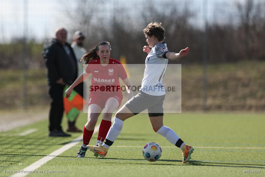 Kunstrasenplatz, Großrinderfeld, 01.03.2026, sport, Fussball, bfv-Verbandsliga Frauen, 14. Spieltag, SpG Diedesheim/Gundelsheim, FC Wertheim-Eichel - Bild-ID: 2539860