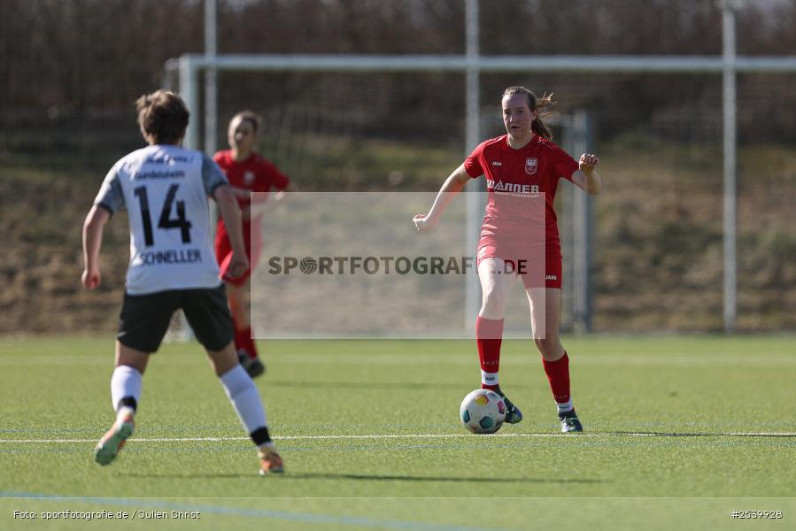 Kunstrasenplatz, Großrinderfeld, 01.03.2026, sport, Fussball, bfv-Verbandsliga Frauen, 14. Spieltag, SpG Diedesheim/Gundelsheim, FC Wertheim-Eichel - Bild-ID: 2539928